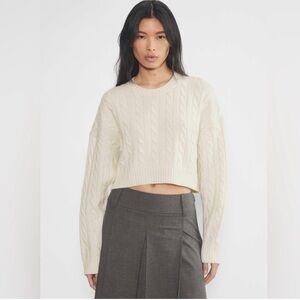 Sunday Best/Aritzia Peggy cropped sweater
